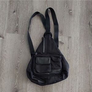 Backpack Purse Nine & Co. By Nine West 11" X 12" X 5" Black